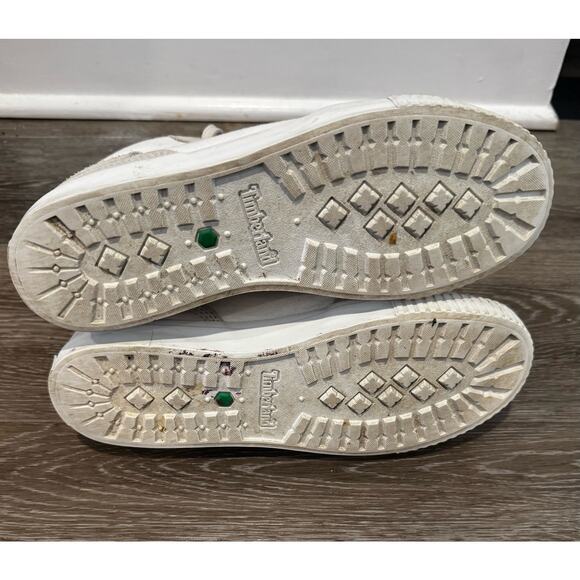 Timberland Skyla Bay White Chukka Boot High‎ Top Sneakers Shoes Womens 9 - Picture 5 of 5
